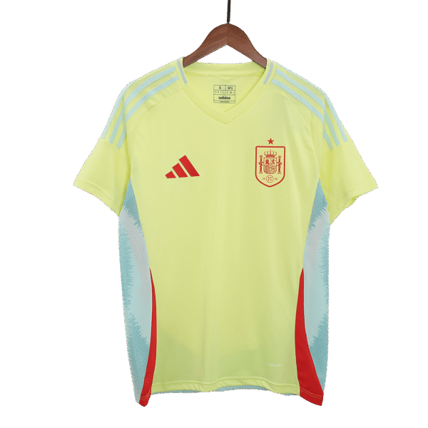 Spain Away  Soccer Jersey Euro 2024 Top Soccer Jerseys Store