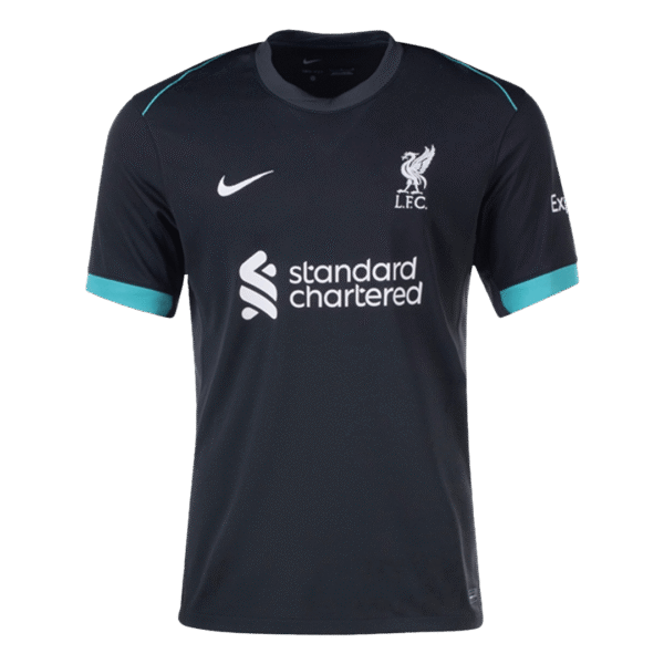 CHIESA #14 Liverpool Away  Soccer Jersey 2024/25 - UCL Top Soccer Jerseys Store