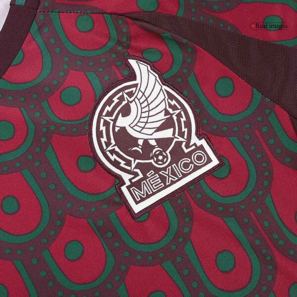 Men's Mexico Home Long Sleeve Soccer Jersey Copa América 2024 Top Soccer Jerseys Store