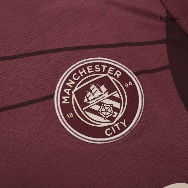 DE BRUYNE #17 Manchester City Third Away  Soccer Jersey 2024/25 Top Soccer Jerseys Store