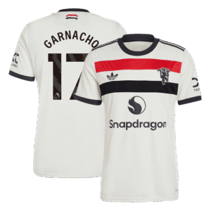 GARNACHO #17 Manchester United Third Away  Soccer Jersey 2024/25 Top Soccer Jerseys Store