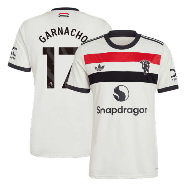 GARNACHO #17 Manchester United Third Away  Soccer Jersey 2024/25 Top Soccer Jerseys Store