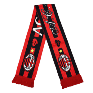 AC Milan Scarf Red Top Soccer Jerseys Store