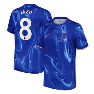 ENZO #8 Chelsea Home  Soccer Jersey 2024/25 Top Soccer Jerseys Store