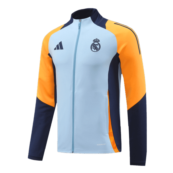 Kid's Real Madrid Training Kit (Jacket+Pants) 2024/25 Top Soccer Jerseys Store