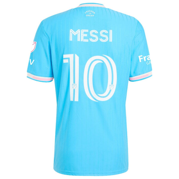 Player Version Inter Miami CF Messi #10 2025 Third Away Soccer Jersey - Image 2