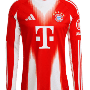 Bayern Munich Home Long Sleeve Soccer Jersey 2025/26