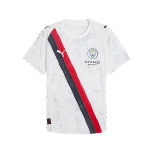 Player Version Manchester City KidSuper Men's Soccer Jersey-White/Black