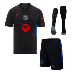 Barcelona Away  Soccer Jersey Kit(Jersey+Shorts+Socks) 2024/25- Spotify Logo Without Text Top Soccer Jerseys Store