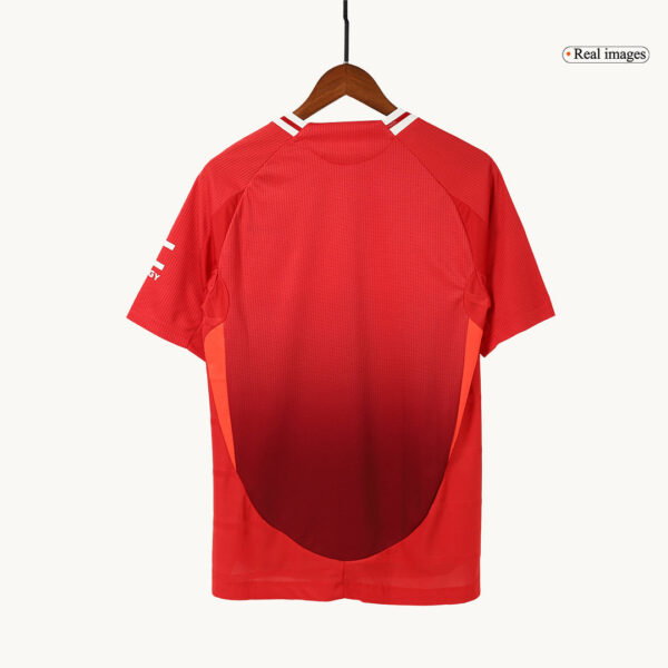 Player Version Manchester United Home  Soccer Jersey Kit(Jersey+Shorts) 2024/25 Top Soccer Jerseys Store