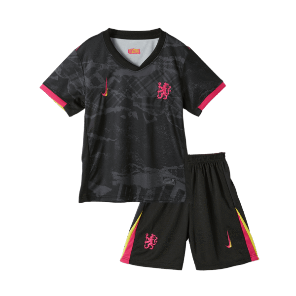 Kid's Chelsea Third Away  Soccer Jersey Kit(Jersey+Shorts) 2024/25 Top Soccer Jerseys Store