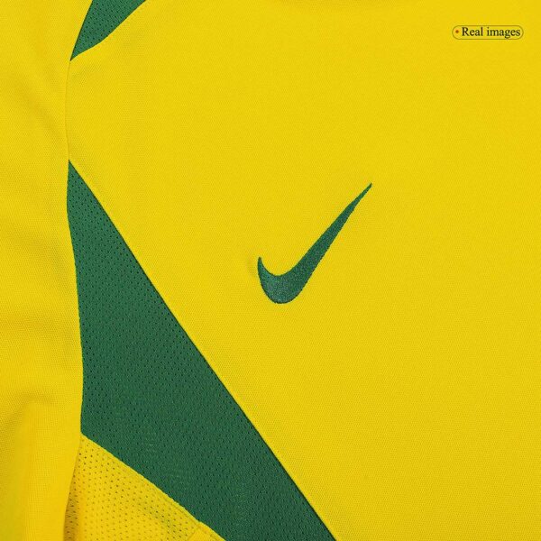 Retro RONALDINHO #11 2002/03 Brazil Home  Soccer Jersey Top Soccer Jerseys Store