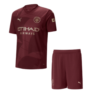 Manchester City Third Away  Soccer Jersey Kit(Jersey+Shorts) 2024/25 Top Soccer Jerseys Store