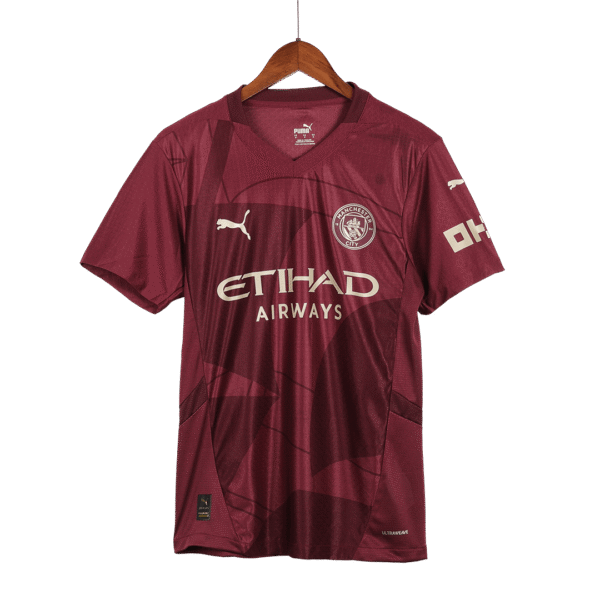 Player Version Manchester City Third Away  Soccer Jersey 2024/25 Top Soccer Jerseys Store