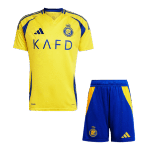 Al Nassr Home  Soccer Jersey Kit(Jersey+Shorts) 2024/25 Top Soccer Jerseys Store