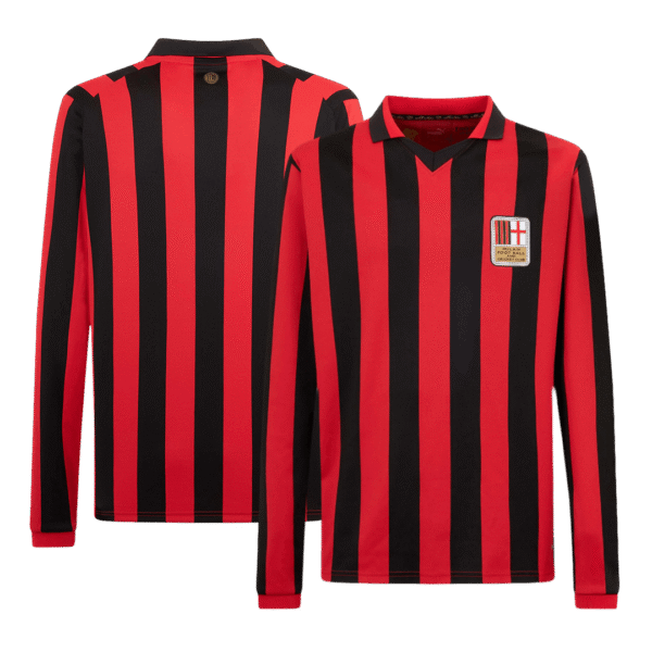 AC Milan Long Sleeve  Soccer Jersey 2024/25 - 125th Anniversary Top Soccer Jerseys Store