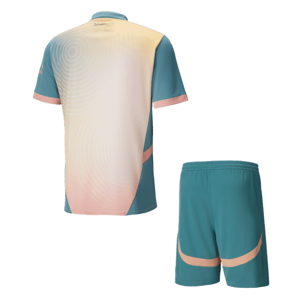 Manchester City Fourth Away  Soccer Jersey Kit(Jersey+Shorts) 2024/25 - Definitely City Top Soccer Jerseys Store