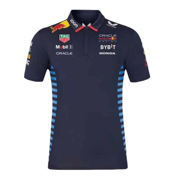 Red Bull F1 Racing Team Polo 2024 - Navy Plus Size(3XL-5XL) Top Soccer Jerseys Store