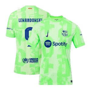 Player Version LEWANDOWSKI #9 Barcelona Third Away  Soccer Jersey 2024/25 - UCL Top Soccer Jerseys Store