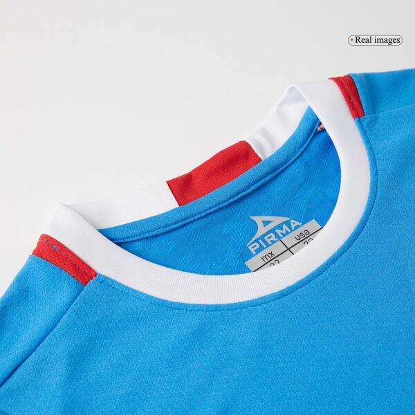 Kid's Cruz Azul Home  Soccer Jersey Kit(Jersey+Shorts) 2024/25 Top Soccer Jerseys Store