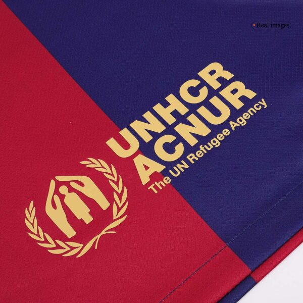 LAMINE YAMAL #19 Barcelona Home  Soccer Jersey 2024/25- Spotify Logo Without Text Top Soccer Jerseys Store