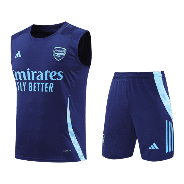 Arsenal Pre-Match  Soccer Jersey Vest Kit(Jersey+Shorts) 2024/25 Top Soccer Jerseys Store