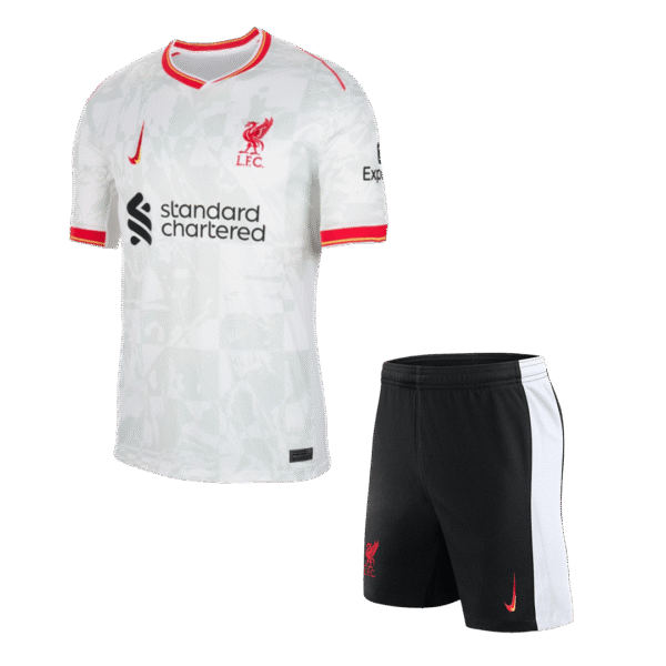 Liverpool Third Away  Soccer Jersey Kit(Jersey+Shorts) 2024/25 Top Soccer Jerseys Store