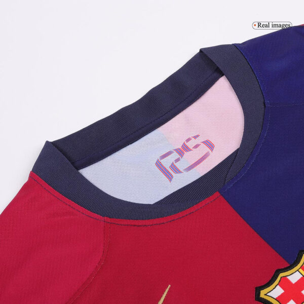 LAMINE YAMAL #19 Barcelona Home  Soccer Jersey 2024/25- Spotify Logo Without Text Top Soccer Jerseys Store