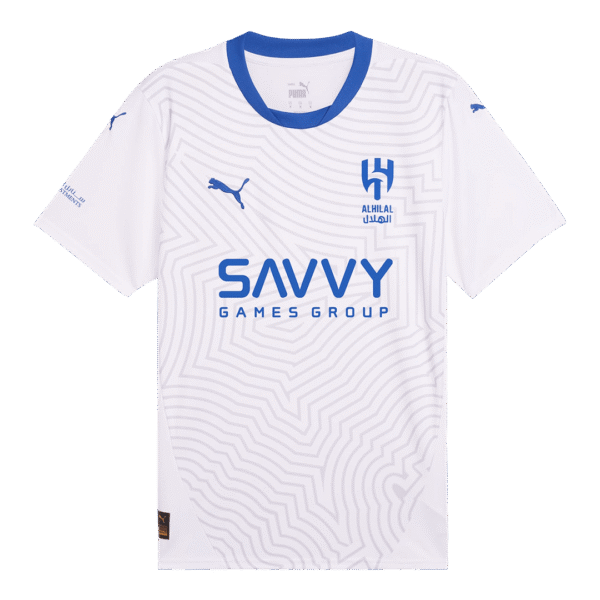 Al Hilal SFC Away  Soccer Jersey 2024/25 Top Soccer Jerseys Store
