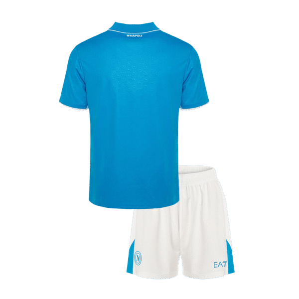 Kid's Napoli Home  Soccer Jersey Kit(Jersey+Shorts) 2024/25 Top Soccer Jerseys Store