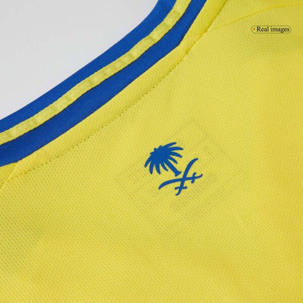 Al Nassr Home  Soccer Jersey Kit(Jersey+Shorts+Socks) 2024/25 Top Soccer Jerseys Store