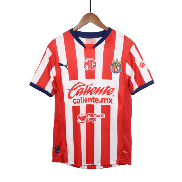Player Version Chivas Home  Soccer Jersey 2024/25 Top Soccer Jerseys Store
