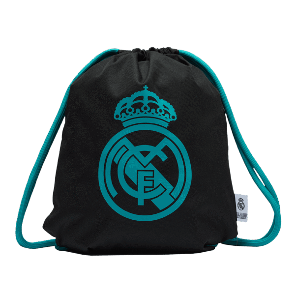 Real Madrid Gymsack Black Top Soccer Jerseys Store