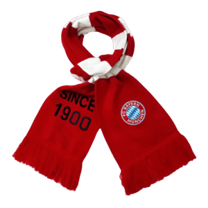 Bayern Munich Soccer knitting Scarf Red&White Top Soccer Jerseys Store