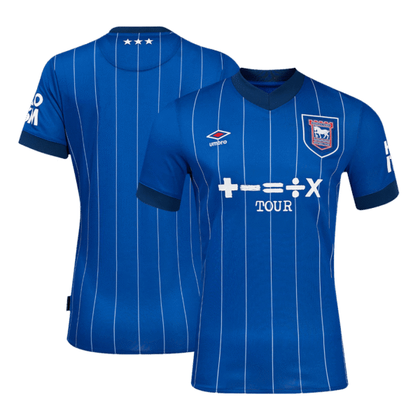 Ipswich Town Home  Soccer Jersey 2024/25 Top Soccer Jerseys Store