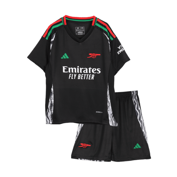 Kid's Arsenal Away  Soccer Jersey Kit(Jersey+Shorts) 2024/25 Top Soccer Jerseys Store