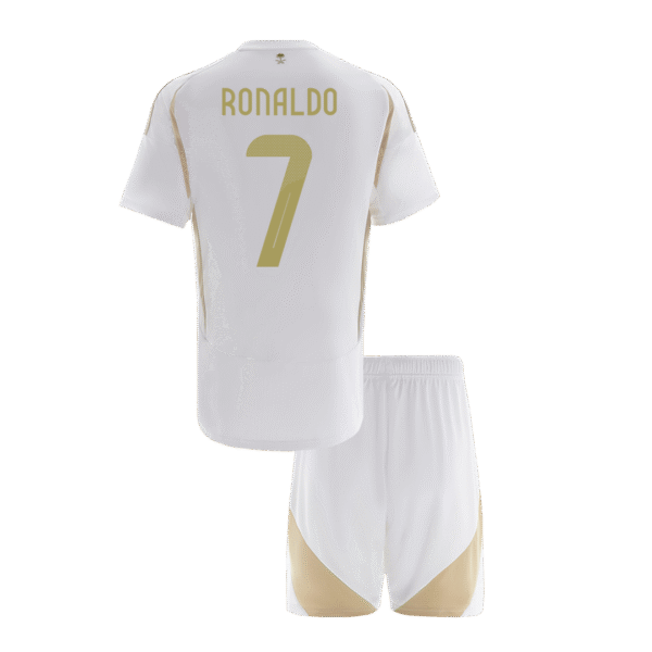 Kid's RONALDO #7 Al Nassr Third Away  Soccer Jersey Kit(Jersey+Shorts) 2024/25 - ACL Top Soccer Jerseys Store