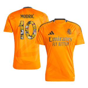 MODRI? #10 Real Madrid Away  Soccer Jersey 2024/25 - Bear Champ Font Top Soccer Jerseys Store