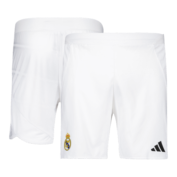 Player Version Real Madrid Home Soccer Shorts 2024/25 Top Soccer Jerseys Store