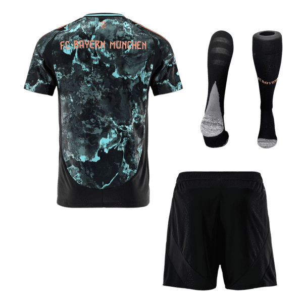 Bayern Munich Away  Soccer Jersey Kit(Jersey+Shorts+Socks) 2024/25 Top Soccer Jerseys Store