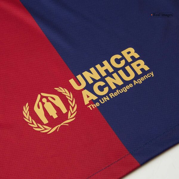 Barcelona Home  Soccer Jersey 2024/25 - COLDPLAY Top Soccer Jerseys Store