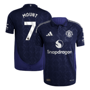 Player Version MOUNT #7 Manchester United Away  Soccer Jersey 2024/25 Top Soccer Jerseys Store