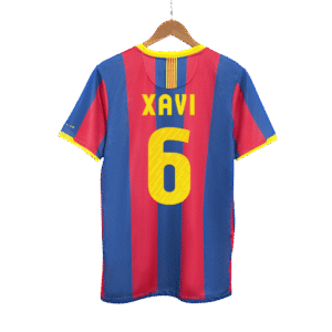 Retro XAVI #6 2010/11 Barcelona Home  Soccer Jersey Top Soccer Jerseys Store