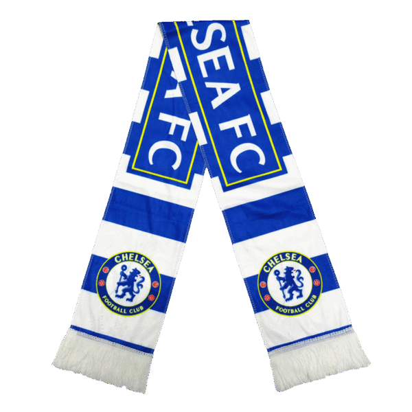 Chelsea Scarf Blue&White Top Soccer Jerseys Store