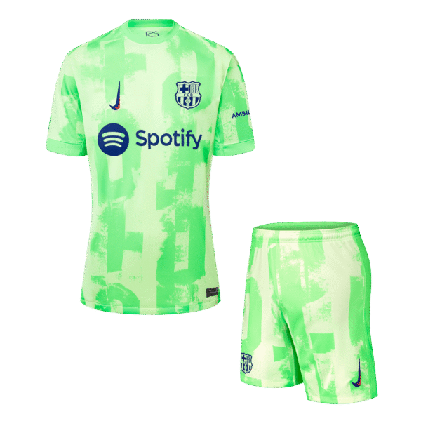 Barcelona Third Away  Soccer Jersey Kit(Jersey+Shorts) 2024/25 Top Soccer Jerseys Store