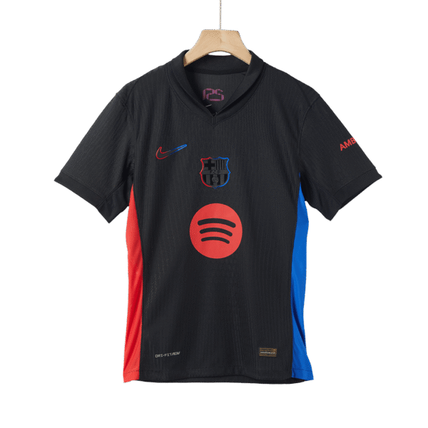 Player Version Barcelona Away  Soccer Jersey 2024/25 - Spotify Logo Without Text Top Soccer Jerseys Store