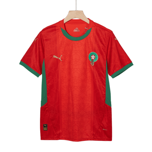 Morocco Home  Soccer Jersey 2024/25 Top Soccer Jerseys Store