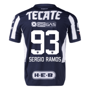 Player Version SERGIO RAMOS #93 Monterrey Home  Soccer Jersey 2024/25 Top Soccer Jerseys Store