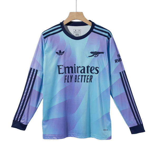 Arsenal Third Away Long Sleeve  Soccer Jersey 2024/25 Top Soccer Jerseys Store