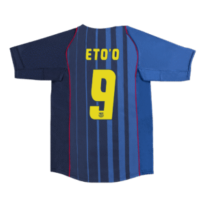 Retro ETO'O #9 2004/05 Barcelona Away  Soccer Jersey Top Soccer Jerseys Store